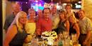 Fun was had by all celebrating David’s birthday at BJ’s with Karen, Curt, Patty, Carl, Frank, b’day Dave, Susan, Tesa, Stacy & Sam.